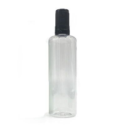 Bouteille de liquide ronde E avec sérigraphie professionnel emballage durable de jus de vape