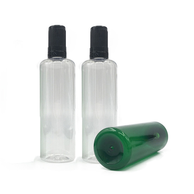 Bouteille de liquide ronde E avec sérigraphie professionnel emballage durable de jus de vape
