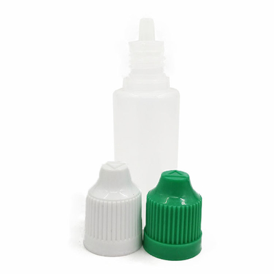 Bouteille de liquide de 18 mm taille du cou E avec couleur d'impression personnalisée et type d'étanchéité du bouchon à vis