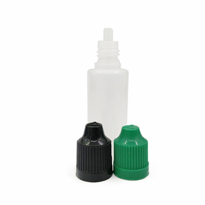 Bouteille de liquide de 18 mm taille du cou E avec couleur d'impression personnalisée et type d'étanchéité du bouchon à vis