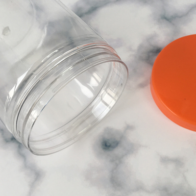 Contenants en plastique personnalisés de logo de 85 diamètres