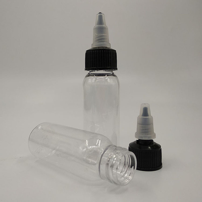 Produits liquides Bouteilles de gouttelette en plastique à surface lisse avec personnalisation du logo