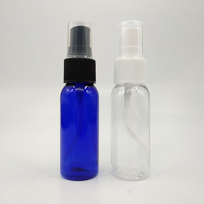 Surface lisse Famille PET Bouteille de pulvérisation en plastique Capacité 10ml 15ml 30ml 50ml 60m 70ml 100ml 200ml 500ml Ronde