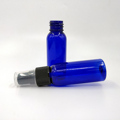 Surface lisse Famille PET Bouteille de pulvérisation en plastique Capacité 10ml 15ml 30ml 50ml 60m 70ml 100ml 200ml 500ml Ronde