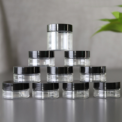 Impression personnalisée Bouteille cosmétique en plastique 10ml 15ml 30ml 60ml 80ml 100ml 120ml 150ml Transparent Pour les emballages cosmétiques