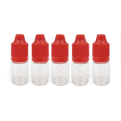 Bouteille liquide de 18 mm taille E avec bouchon à vis PET résistant aux produits chimiques
