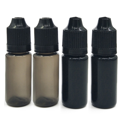 Bouteille de liquide électronique ronde imprimée sur mesure, parfaite pour la collection de vapotage