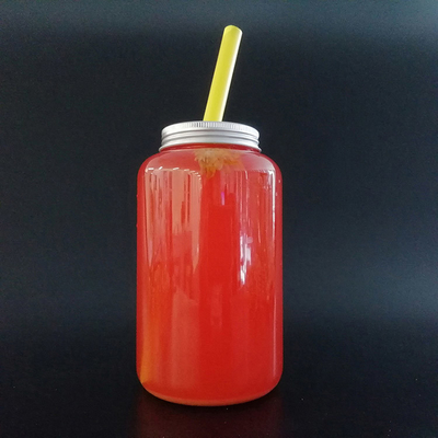 Bouteilles de thé au lait clair, conception et poignée modernes pour les professionnels occupés