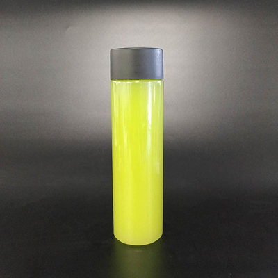 Étiquette personnalisée en plastique transparent Coupe de boisson Coupe pour animaux de compagnie Bouteille de boisson Bottle de boisson froide avec livraison rapide