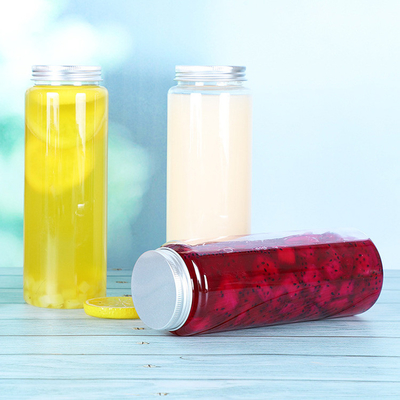 Isolement et fonctionnalité moderne Bouteilles de thé au lait carrées rondes