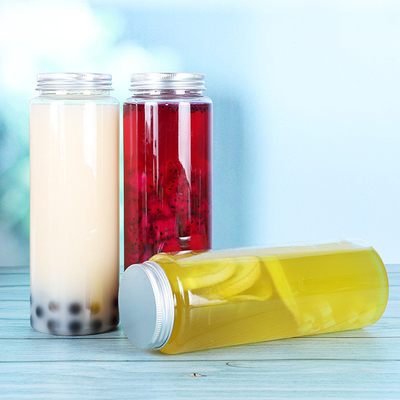 Isolement et fonctionnalité moderne Bouteilles de thé au lait carrées rondes