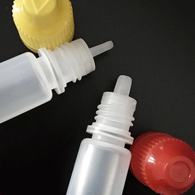 Bouteilles à goutte à goutte en plastique liquide 10 ml 15 ml 20 ml 30 ml 40 ml 50 ml 60 ml 70 ml 100 ml 120 ml Capacité avec bouchon à vis