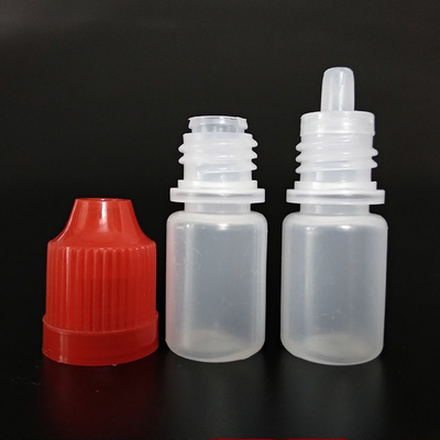 Bouteilles gouttelettes en verre plastique transparentes noires personnalisées avec une surface lisse et personnalisées