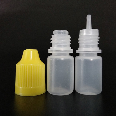 Bouteilles gouttelettes en verre plastique transparentes noires personnalisées avec une surface lisse et personnalisées