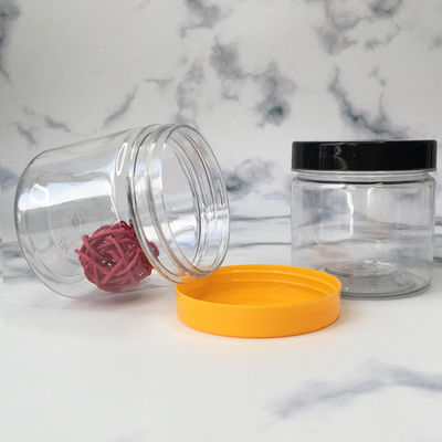 Contenants de pots en plastique sur mesure avec couvercle en plastique et services d'impression