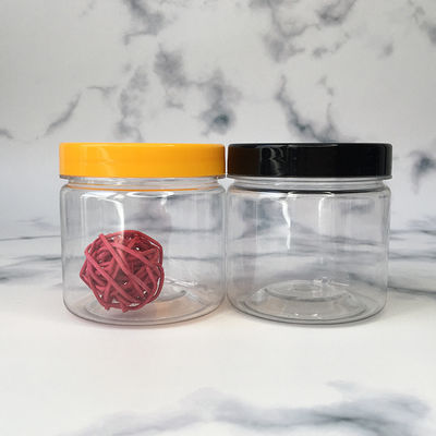 Contenants de pots en plastique sur mesure avec couvercle en plastique et services d'impression