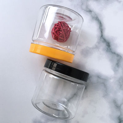 Contenants de pots en plastique sur mesure avec couvercle en plastique et services d'impression