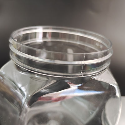 2oz 3oz 4oz 5oz 6oz 7oz 8oz Capacité Logo personnalisé Conteneurs en pot en plastique avec impression personnalisée