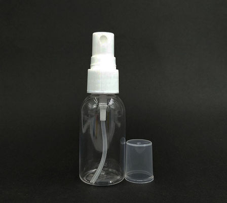 Bouteille de pulvérisation en plastique PET de 10 ml 15 ml 30 ml 50 ml 60 ml 70 ml 100 ml 200 ml 500 ml capacité