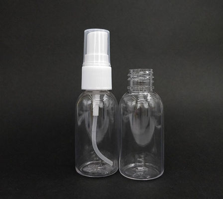 Bouteille de pulvérisation en plastique PET de 10 ml 15 ml 30 ml 50 ml 60 ml 70 ml 100 ml 200 ml 500 ml capacité