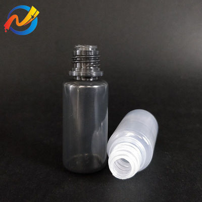 Bouteille liquide en PET ronde transparente pour des performances de vapotage constantes