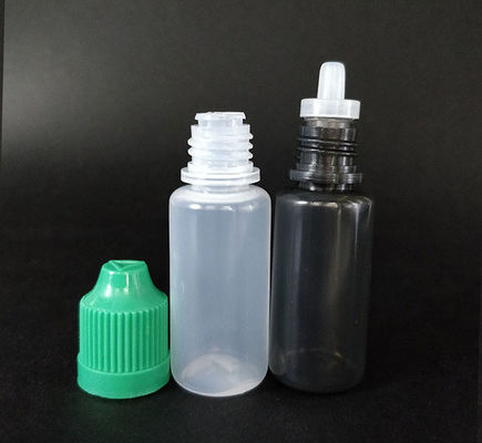 Bouteille liquide en PET ronde transparente pour des performances de vapotage constantes