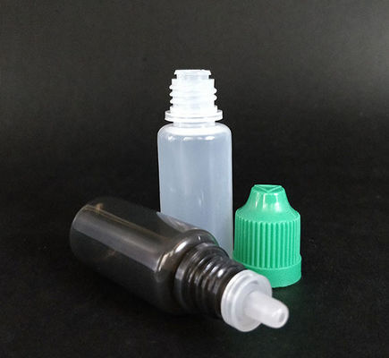 Bouteille liquide en PET ronde transparente pour des performances de vapotage constantes