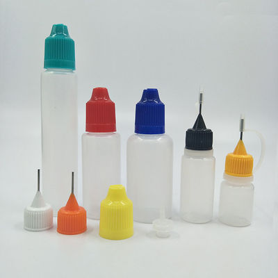 Bouteille de liquide 10 ml 15 ml 30 ml 60 ml 80 ml 100 ml E avec type de cou à l' épreuve des enfants