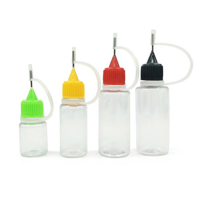 Bouteille liquide en PET E de 10 ml avec manipulation de surface d'impression par écran