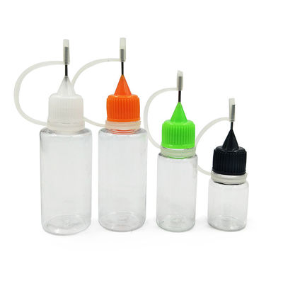 Bouteille liquide en PET E de 10 ml avec manipulation de surface d'impression par écran