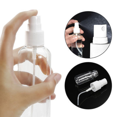 Bouteille de pulvérisation en plastique PET ronde et polyvalente, transparente et durable, pour tous les besoins de pulvérisation
