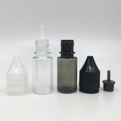 Logo personnalisé PET E Bouteille liquide type de cou à l'épreuve des enfants avec du matériel PET
