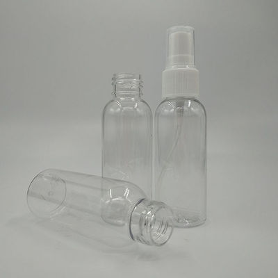 Bouteille à pulvérisation en PET à surface lisse idéale pour les produits transparents et les solutions d'emballage