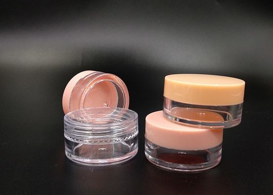 Pot à cosmétiques en plastique durable de différentes tailles : 10 ml, 15 ml, 30 ml, 60 ml, 80 ml, 100 ml, 120 ml, 150 ml