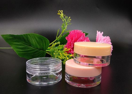 Pot à cosmétiques en plastique durable de différentes tailles : 10 ml, 15 ml, 30 ml, 60 ml, 80 ml, 100 ml, 120 ml, 150 ml