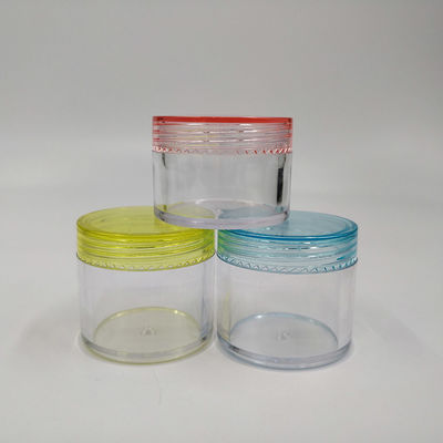 Pot cosmétique en plastique de 10 ml, 15 ml, 30 ml, 60 ml, 80 ml, 100 ml, 120 ml, 150 ml pour produits de beauté