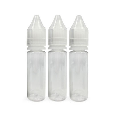 Flacon compte-gouttes en PET de 15 ml pour une distribution de liquide polyvalente et pratique