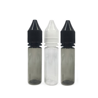 Flacon compte-gouttes en PET de 15 ml pour une distribution de liquide polyvalente et pratique