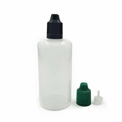 Bouteille de e-liquide de 80 ml avec bouchon à vis pour une fermeture sécurisée et un remplissage facile