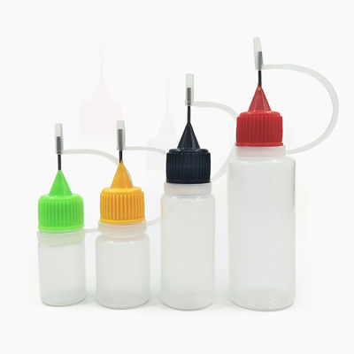 Logo personnalisé E Bouteille liquide avec col à l' épreuve des enfants Type 10ml 15ml 30ml 60ml 80ml 100ml Capacité