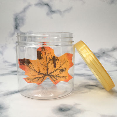 Logo personnalisé Pot cosmétique en plastique avec joints en plastique et en aluminium