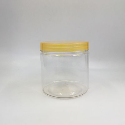 Logo personnalisé Pot cosmétique en plastique avec joints en plastique et en aluminium