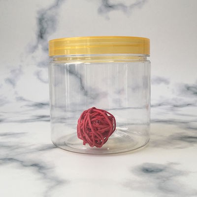 Logo personnalisé Pot cosmétique en plastique avec joints en plastique et en aluminium