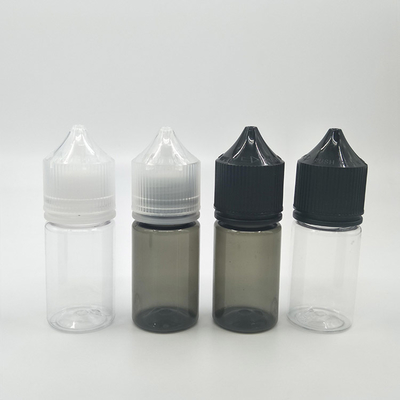 Petites bouteilles rondes en PET écologiques pour liquides