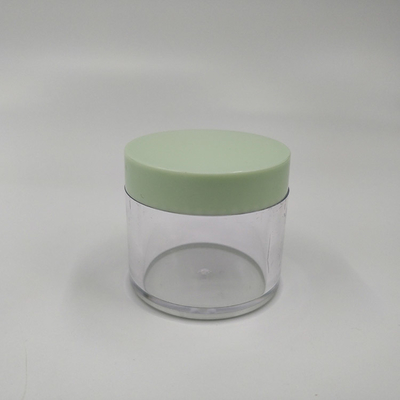 Pot cosmétique en plastique à surface lisse pour cosmétiques en formats 10ml, 15ml, 30ml, 60ml, 80ml, 100ml, 120ml et 150ml