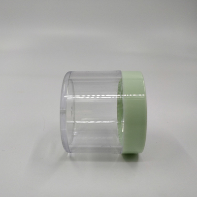 Pot cosmétique en plastique à surface lisse pour cosmétiques en formats 10ml, 15ml, 30ml, 60ml, 80ml, 100ml, 120ml et 150ml