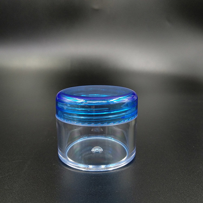 Surface lisse Logo personnalisé Pot cosmétique en plastique avec impression et surface personnalisées