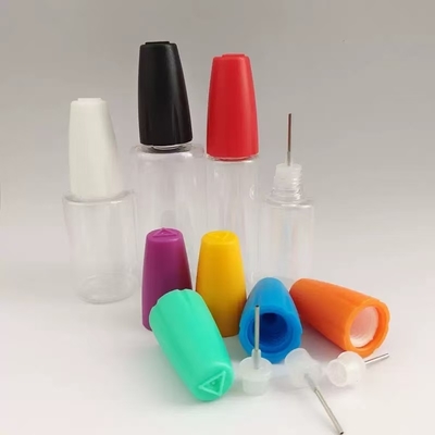 Collier à l'épreuve des enfants Type E Bouteille liquide Impression personnalisée Couleur et différentes capacités De 10ml 15ml 30ml 40ml 60ml 80ml 100ml