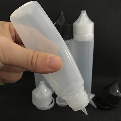 Bouteille de liquide rond E Pour liquide électronique en 10 ml 15 ml 30 ml 40 ml 60 ml 80 ml 100 ml