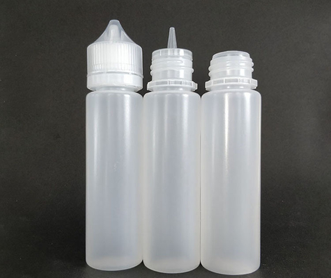 Bouteille de liquide rond E Pour liquide électronique en 10 ml 15 ml 30 ml 40 ml 60 ml 80 ml 100 ml